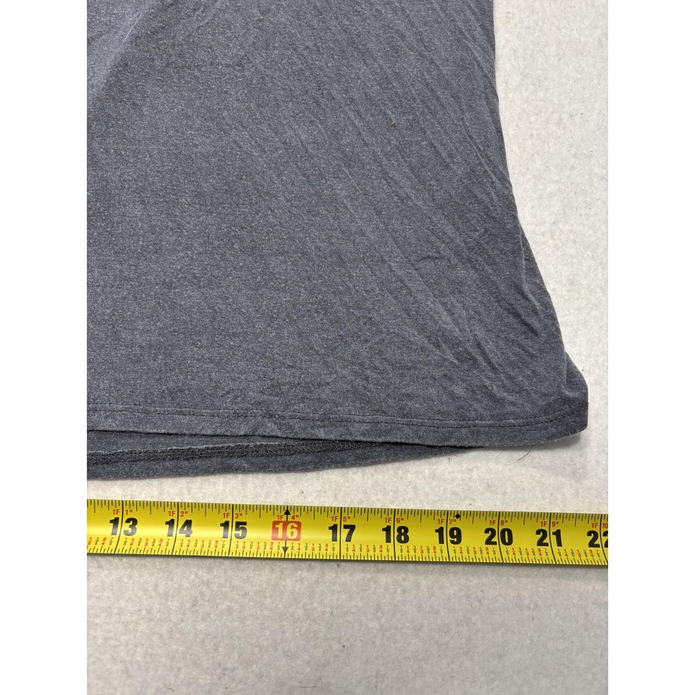 Tinywillow Womens Large Gray Crew Neck Ladder Cutout Sleeveless Tank Top - Picture 7 of 8